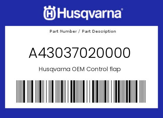 0 Husqvarna OEM Part A43037020000