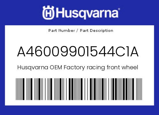 Factory racing front wheel 1.6x21 undefined