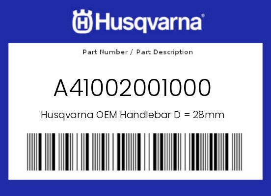 0 KTM OEM Part A41002001000