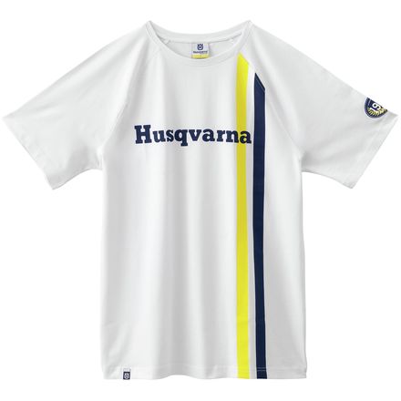 Husqvarna Powerwear Stripes Logo T-Shirt Husqvarna Powerwear Stripes Logo T-Shirt