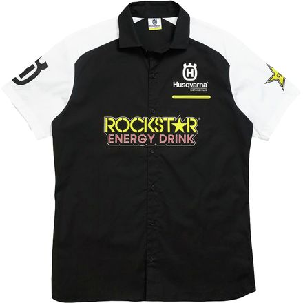 Husqvarna Technical Apparel 2019 Rockstar Replica Team Shirt Husqvarna Technical Apparel 2019 Rockstar Replica Team Shirt