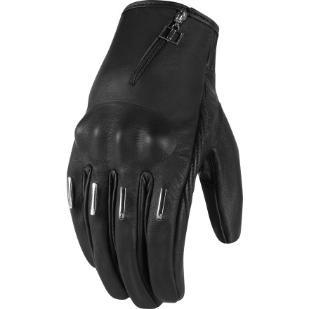 ICON 1000 Women's Hella Kangaroo Gloves - Short ICON 1000 Women's Hella Kangaroo Gloves - Short