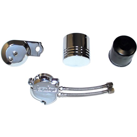 Jardine Oil Filter Relocation Kit With Cover Jardine Oil Filter Relocation Kit With Cover