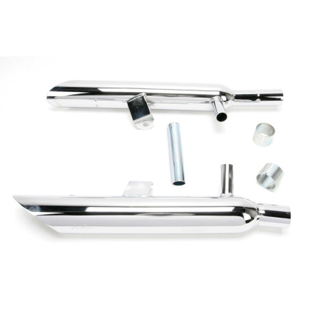 Jardine Rumblers Slip-On Slashcut L/R Exhaust Jardine Rumblers Slip-On Slashcut L/R Exhaust
