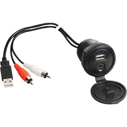 Jensen USB Interface and Auxiliary Input Jack