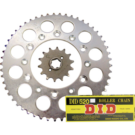 JT Steel Chain And Sprocket Kit