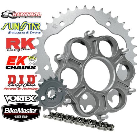 JT 520 Aluminum Sprocket And Chain Kit With Carrier