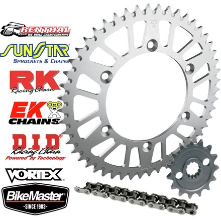 JT 520 Aluminum Sprocket And Chain Kit