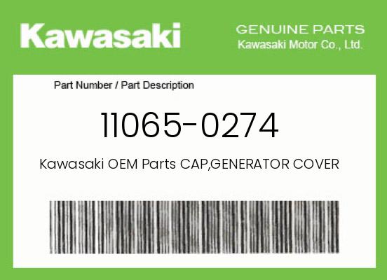 0 Kawasaki OEM Part 11065-0274