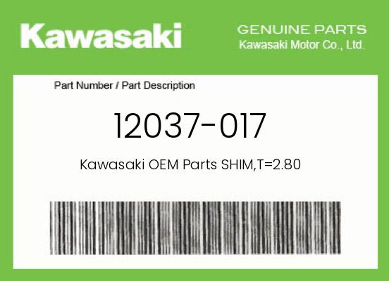 0 Kawasaki OEM Part 12037-017