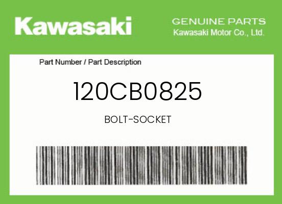 0 Kawasaki OEM Part 120CB0825
