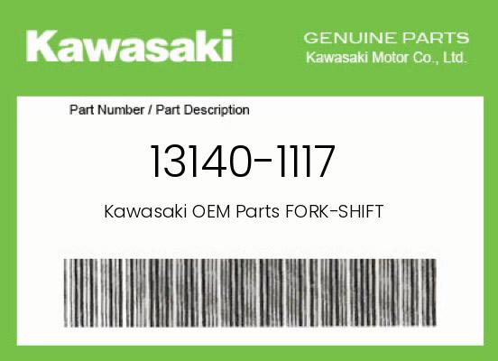 0 Kawasaki OEM Part 13140-1117