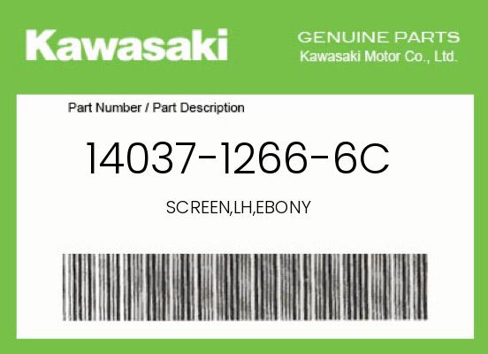 0 Kawasaki OEM Part 14037-1266-6C