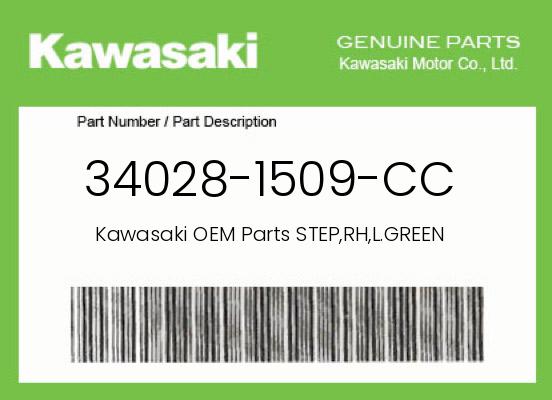 0 Kawasaki OEM Part 34028-1509-CC