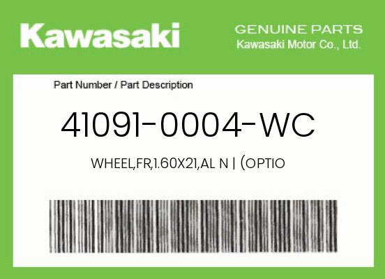 WHEEL,FR,1.60X21,AL N | (OPTIO undefined
