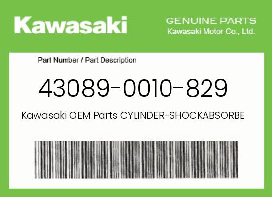 0 Kawasaki OEM Part 43089-0010-829