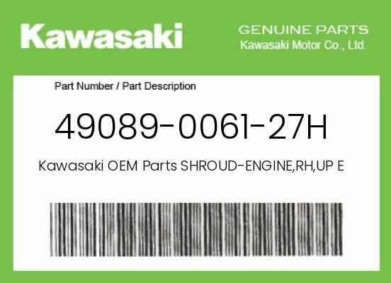 0 Kawasaki OEM Part 49089-0061-27H