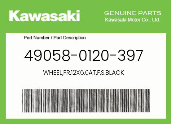 0 Kawasaki OEM Part 49058-0120-397