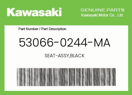 0 Kawasaki OEM Part 53066-0244-MA