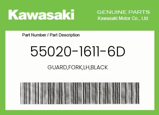 0 Kawasaki OEM Part 55020-1611-6D