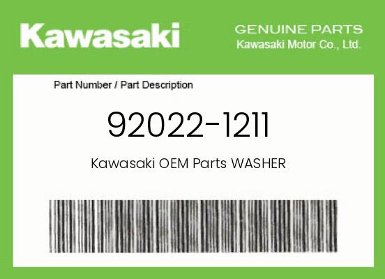 0 Kawasaki OEM Part 92022-1211