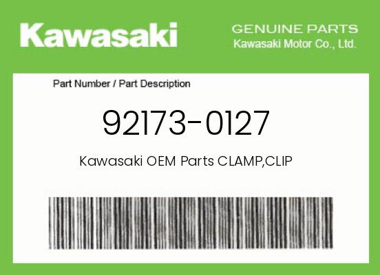0 Kawasaki OEM Part 92173-0127