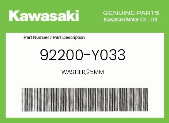0 OEM Part 92200-Y033