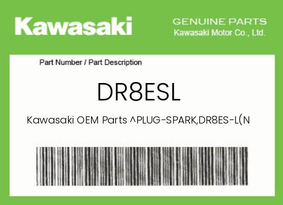 1987 Kawasaki EX500 OEM Part DR8ESL