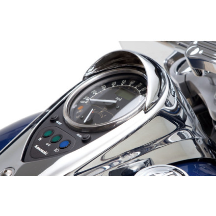 KAW SPEEDOMETER VISOR CHROME KAW SPEEDOMETER VISOR CHROME