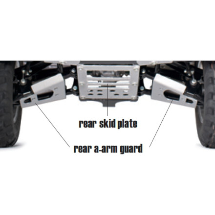 KAW REAR A-ARM GUARDS