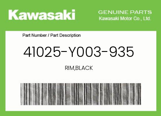 0 Kawasaki OEM Part 41025-Y003-935