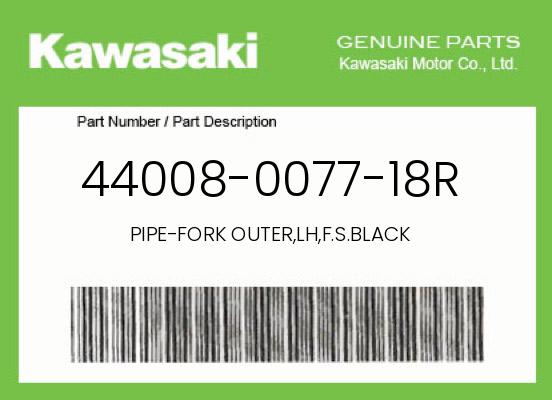 0 Kawasaki OEM Part 44008-0077-18R