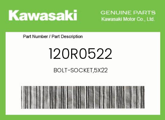 0 Kawasaki OEM Part 120R0522