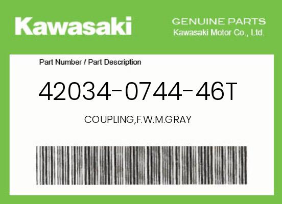 0 Kawasaki OEM Part 42034-0744-46T