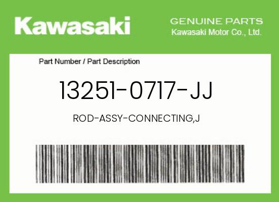0 Kawasaki OEM Part 13251-0717-JJ