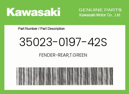 0 Kawasaki OEM Part 35023-0197-42S