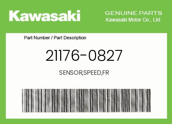 Kawasaki OEM Front Speed Sensor 2017-2019 Ninja 650 & Z650 - 21176-0827 undefined