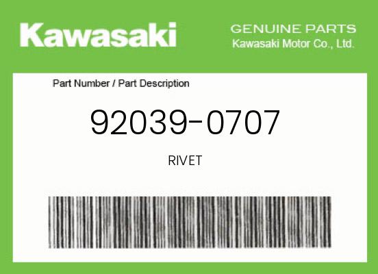 0 OEM Part 92039-0707