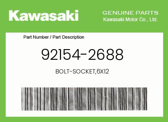0 Kawasaki OEM Part 92154-2688