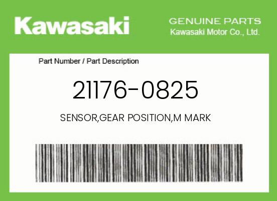 0 Kawasaki OEM Part 21176-0825