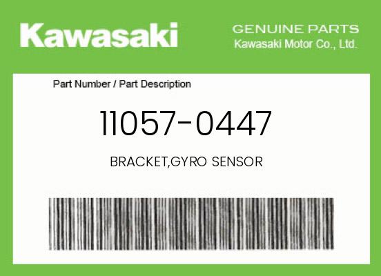 0 Kawasaki OEM Part 11057-0447
