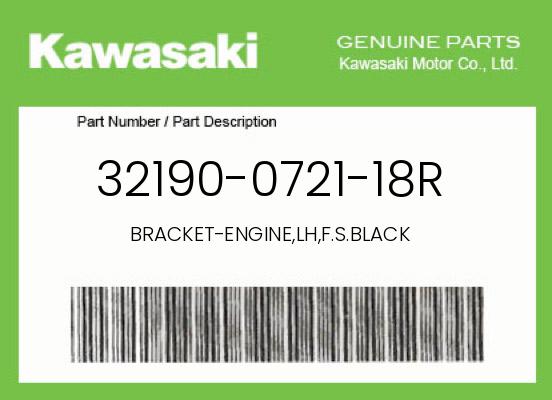 0 Kawasaki OEM Part 32190-0721-18R