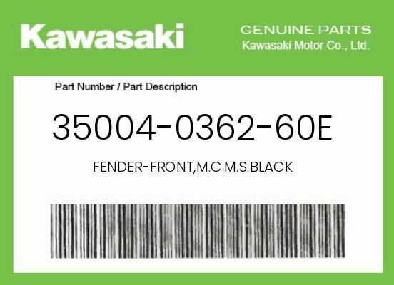 0 Kawasaki OEM Part 35004-0362-60E