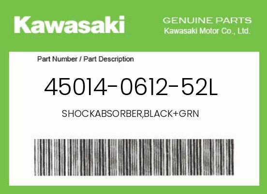SHOCKABSORBER,BLACK+GRN undefined