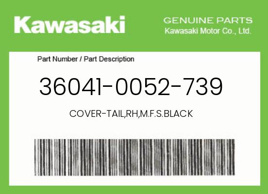 0 Kawasaki OEM Part 36041-0052-739