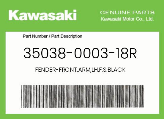 0 Kawasaki OEM Part 35038-0003-18R