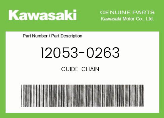 0 Kawasaki OEM Part 12053-0263