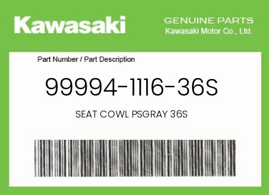 0 Kawasaki OEM Part 99994-1116-36S