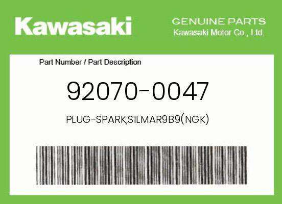 0 Kawasaki OEM Part 92070-0047