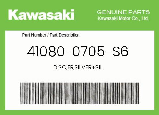 0 Kawasaki OEM Part 41080-0705-S6